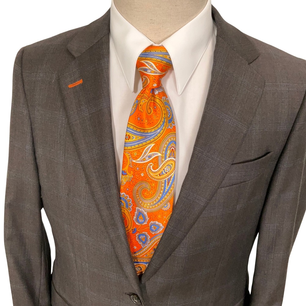 Jos A Bank Womens  Brown Bespoke Cleveland Browns Traveler NFL Wool Jacket